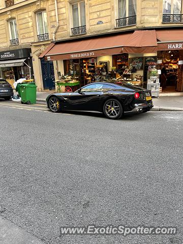 Ferrari F12 spotted in Paris., France