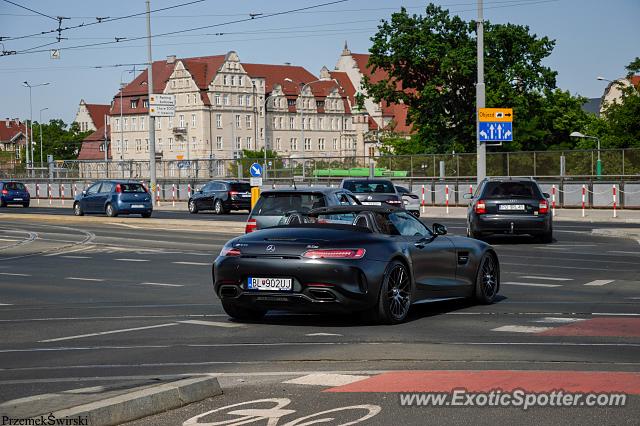 Mercedes AMG GT spotted in Poznan, Poland