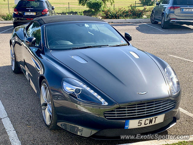 Aston Martin DB9 spotted in Vilamoura, Portugal