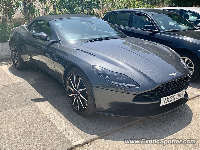 Aston Martin DB11 spotted in Almancil, Portugal