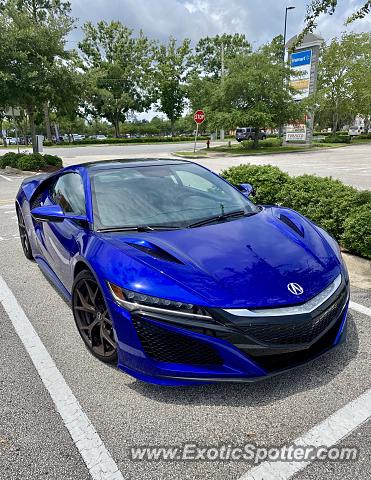 Acura NSX spotted in Jacksonville, Florida