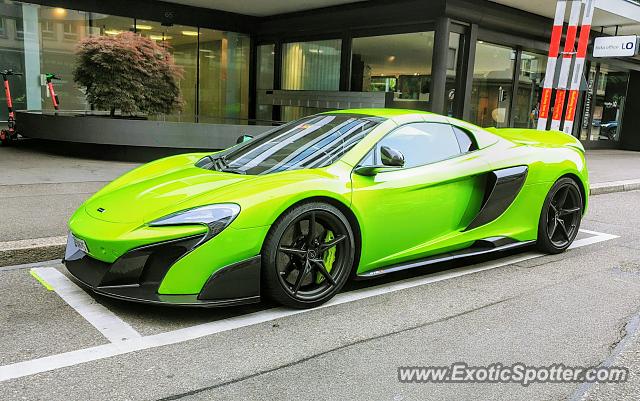 Mclaren 675LT spotted in Zürich, Switzerland