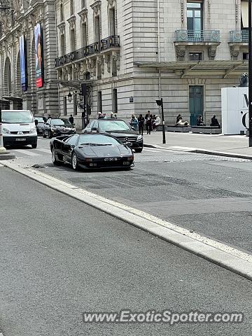 Lamborghini Diablo spotted in Paris., France