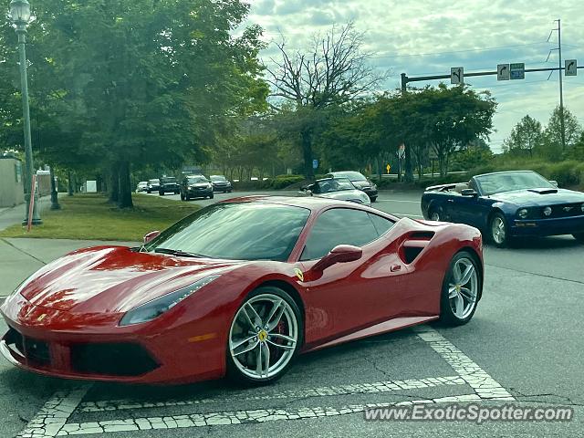 Ferrari 488 GTB spotted in Atlanta, Georgia
