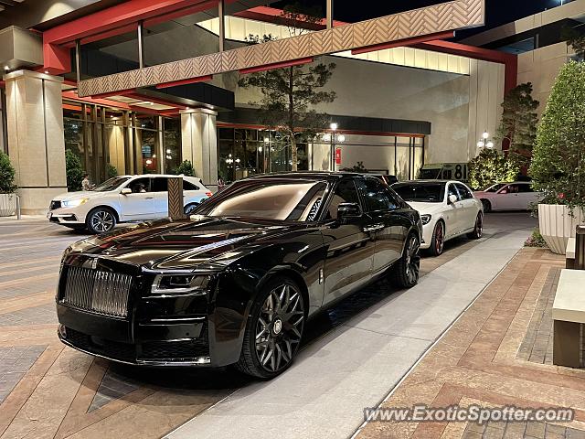 Rolls-Royce Ghost spotted in Las Vegas, Nevada