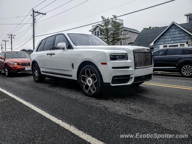 Rolls-Royce Cullinan spotted in Surf city, New Jersey