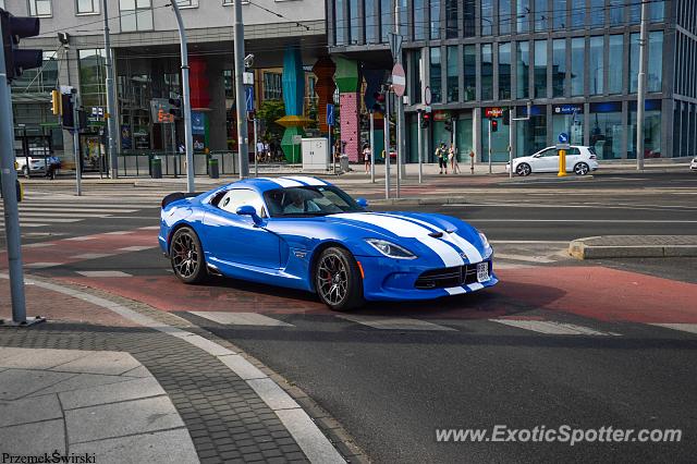 Dodge Viper spotted in Poznan, Poland