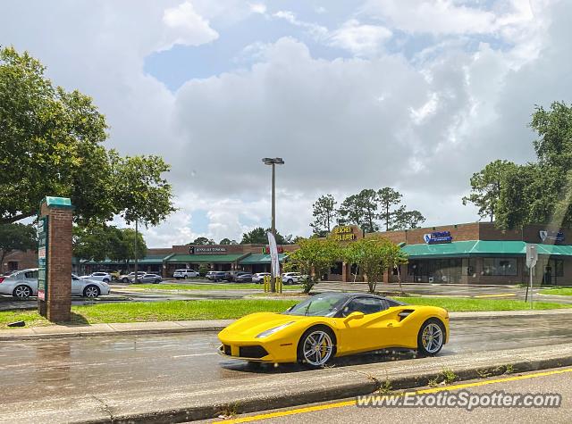 Ferrari 488 GTB spotted in Jacksonville, Florida