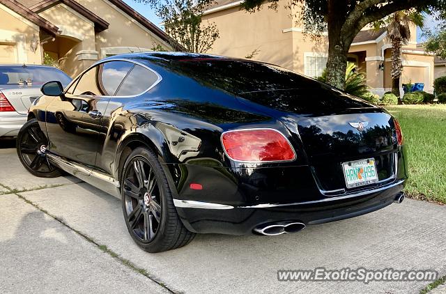 Bentley Continental spotted in Jacksonville, Florida