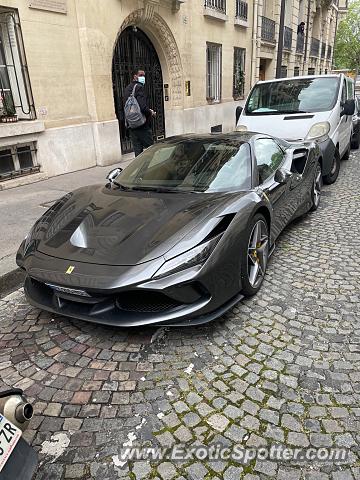 Ferrari F8 Tributo spotted in Paris, France
