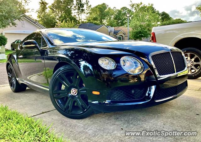 Bentley Continental spotted in Jacksonville, Florida