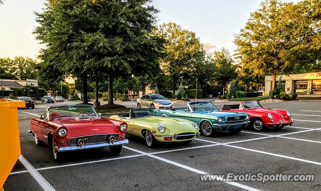 Jaguar E-Type spotted in Raleigh, North Carolina
