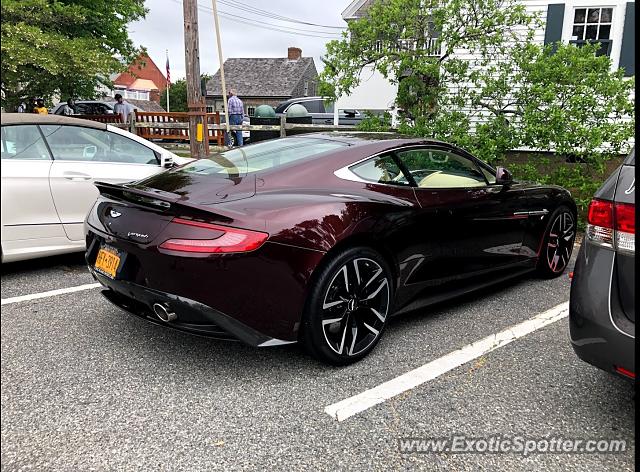 Aston Martin Vanquish spotted in Cape Cod, Massachusetts