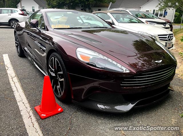 Aston Martin Vanquish spotted in Cape Cod, Massachusetts