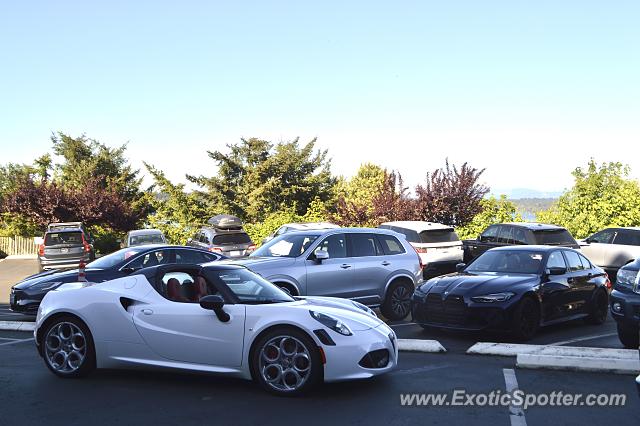 Alfa Romeo 4C spotted in Seattle, Washington