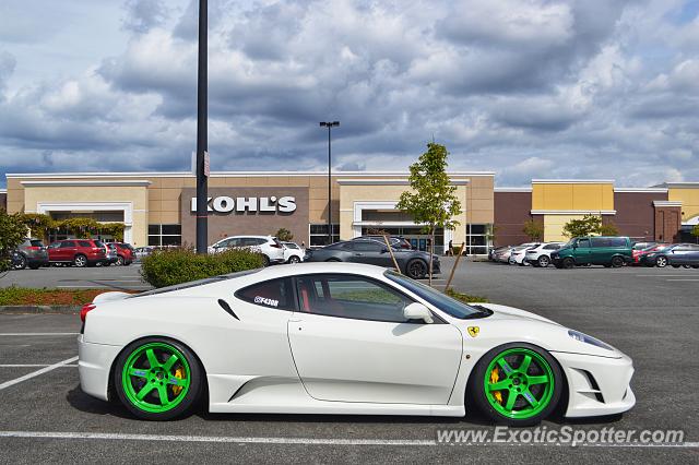 Ferrari F430 spotted in Tukwila, Washington