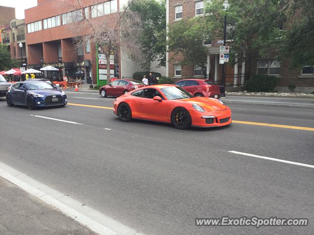 Porsche 911R spotted in Calgary, Canada