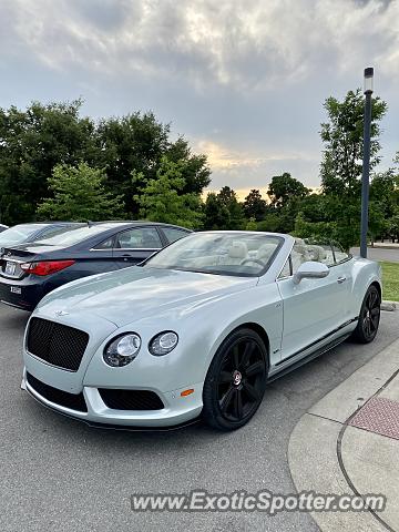 Bentley Continental spotted in Nashville, Tennessee