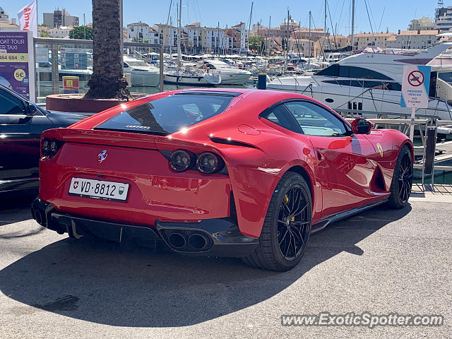 Ferrari 812 Superfast spotted in Vilamoura, Portugal