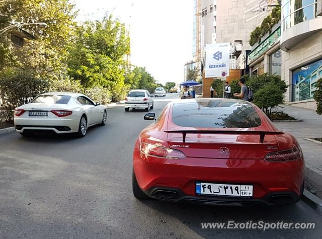 Mercedes AMG GT spotted in Tehran, Iran