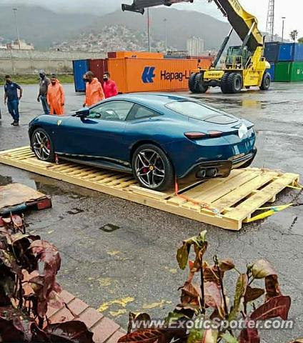 Ferrari Roma spotted in La Guaira, Venezuela