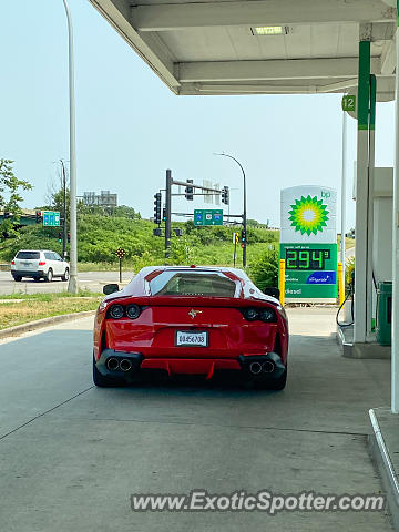 Ferrari 812 Superfast spotted in Wayzata, Minnesota