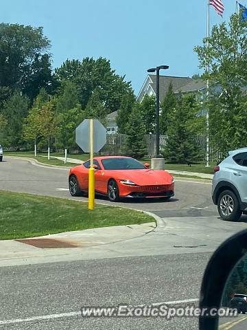 Ferrari Roma spotted in Wayzata, Minnesota