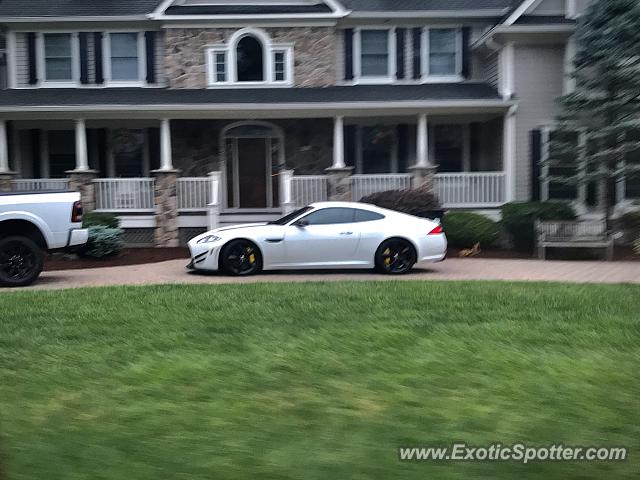 Jaguar XKR-S spotted in Scotch Plains, New Jersey