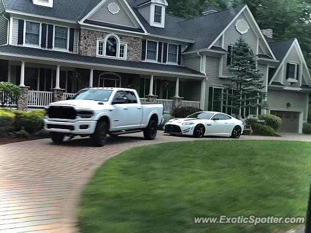 Jaguar XKR-S spotted in Scotch Plains, New Jersey