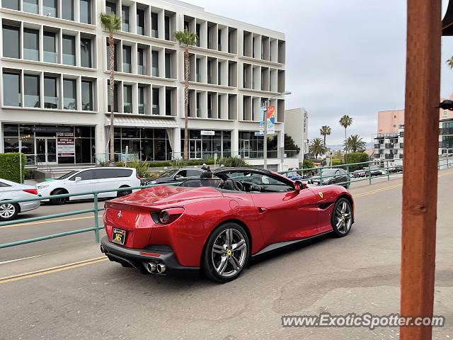 Ferrari Portofino spotted in La Jolla, California