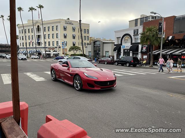 Ferrari Portofino spotted in La Jolla, California
