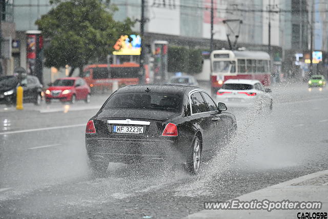 Rolls-Royce Ghost spotted in Warsaw, Poland