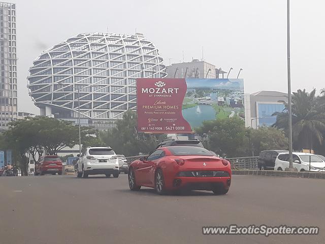 Ferrari California spotted in Serpong, Indonesia