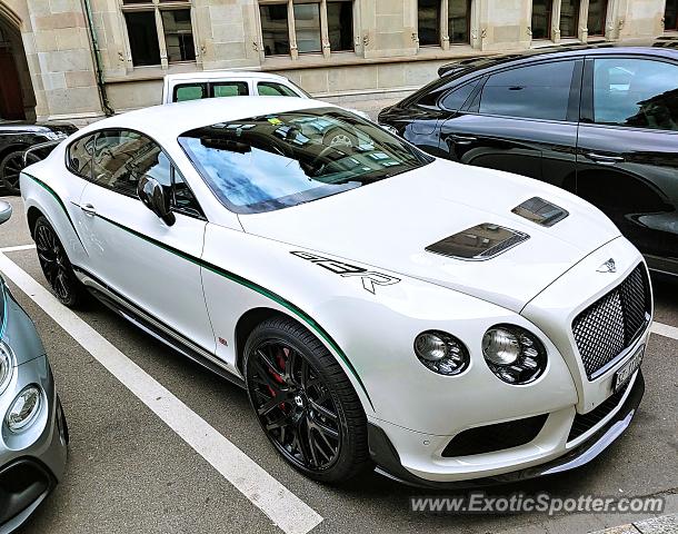 Bentley Continental spotted in Zürich, Switzerland