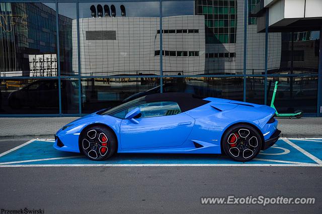 Lamborghini Huracan spotted in Poznan, Poland