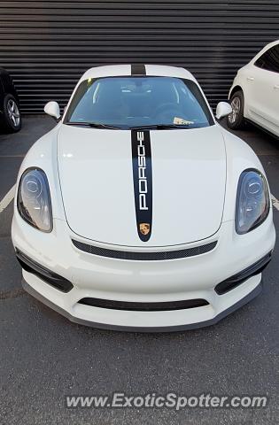 Porsche Cayman GT4 spotted in Cleveland, Ohio