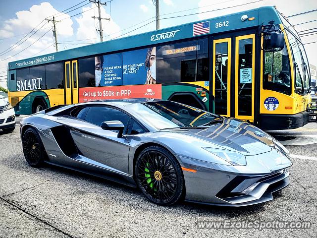 Lamborghini Aventador spotted in Bloomfield Hills, Michigan