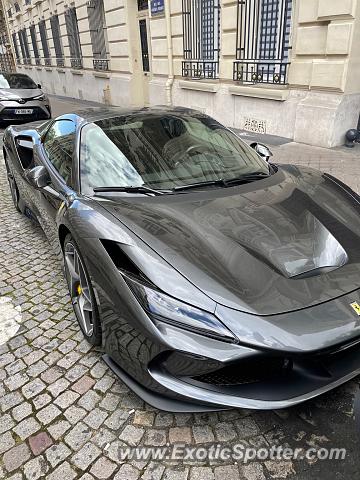 Ferrari F8 Tributo spotted in Paris, France