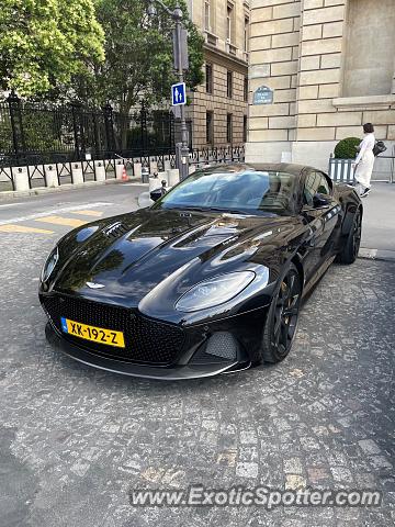Aston Martin DBS spotted in Paris, France