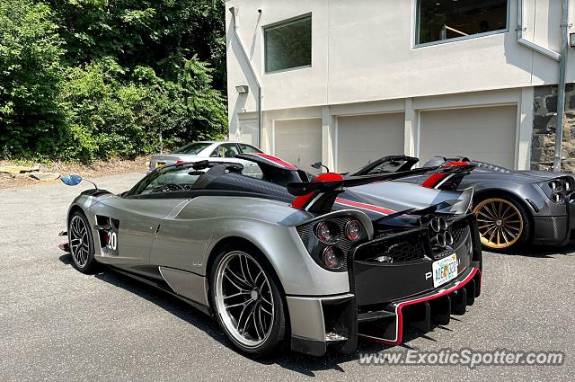 Pagani Huayra spotted in Greenwich, Connecticut