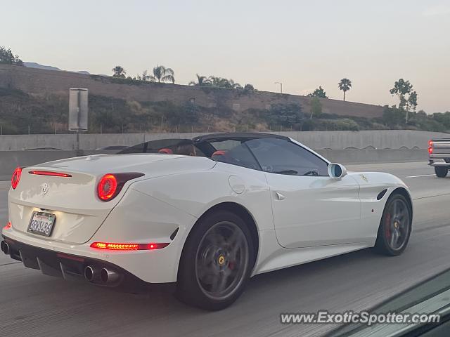 Ferrari California spotted in Rancho Cucamonga, California
