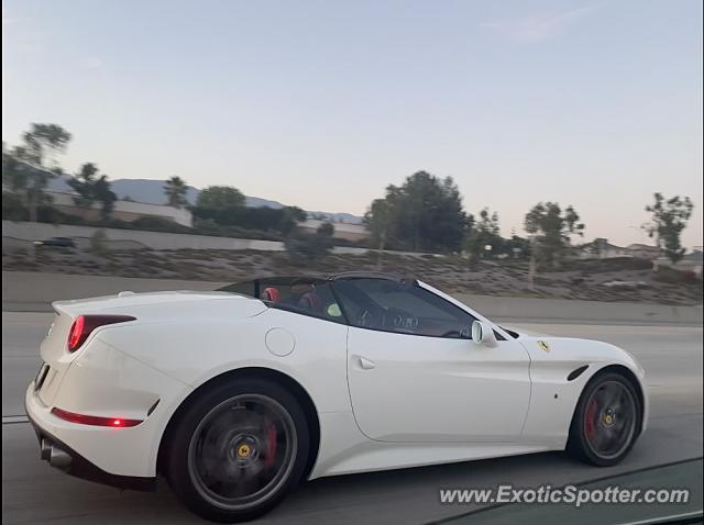 Ferrari California spotted in Rancho Cucamonga, California