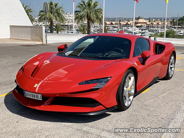 Ferrari SF90 Stradale spotted in Vilamoura, Portugal