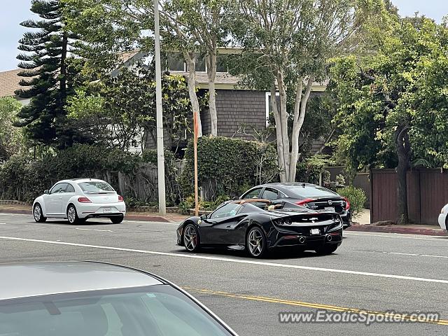 Ferrari F8 Tributo spotted in Laguna Beach, California