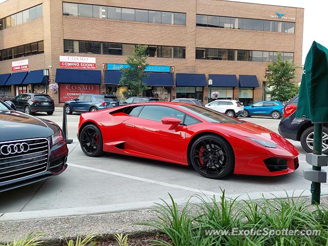 Lamborghini Huracan spotted in Birmingham, Michigan