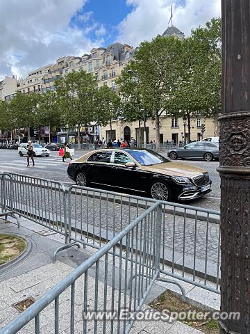 Mercedes Maybach spotted in Paris, France