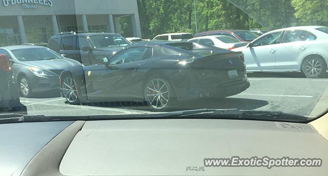 Ferrari 812 Superfast spotted in Potomac, Maryland