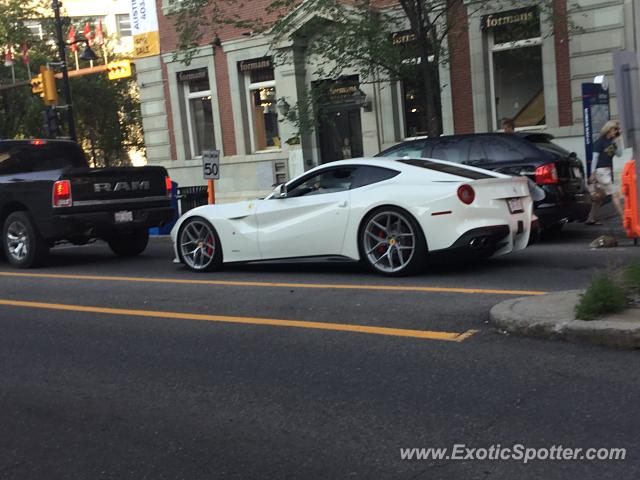 Ferrari F12 spotted in Calgary, Canada