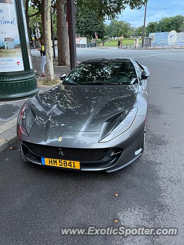 Ferrari 812 Superfast spotted in Paris, France