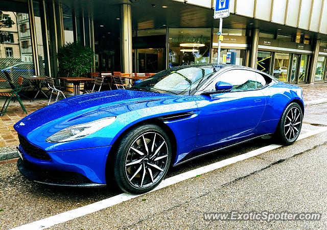 Aston Martin DB11 spotted in Zurich, Switzerland
